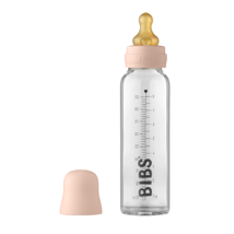 BIBS Sutteflaske - Baby Glass Bottle 225ml - Blush